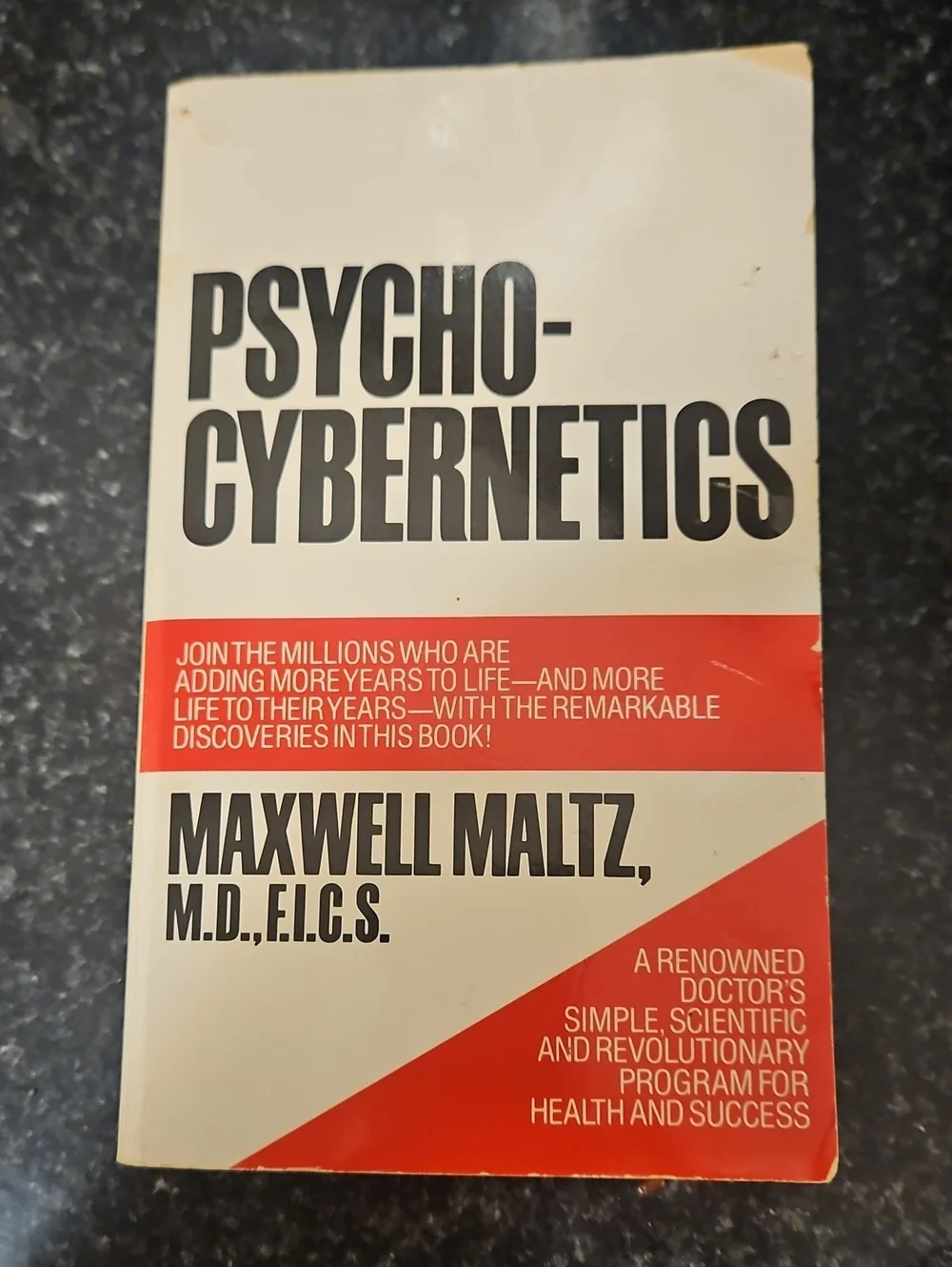 4 For $10 'Psycho-Cybernetics' Paperback by